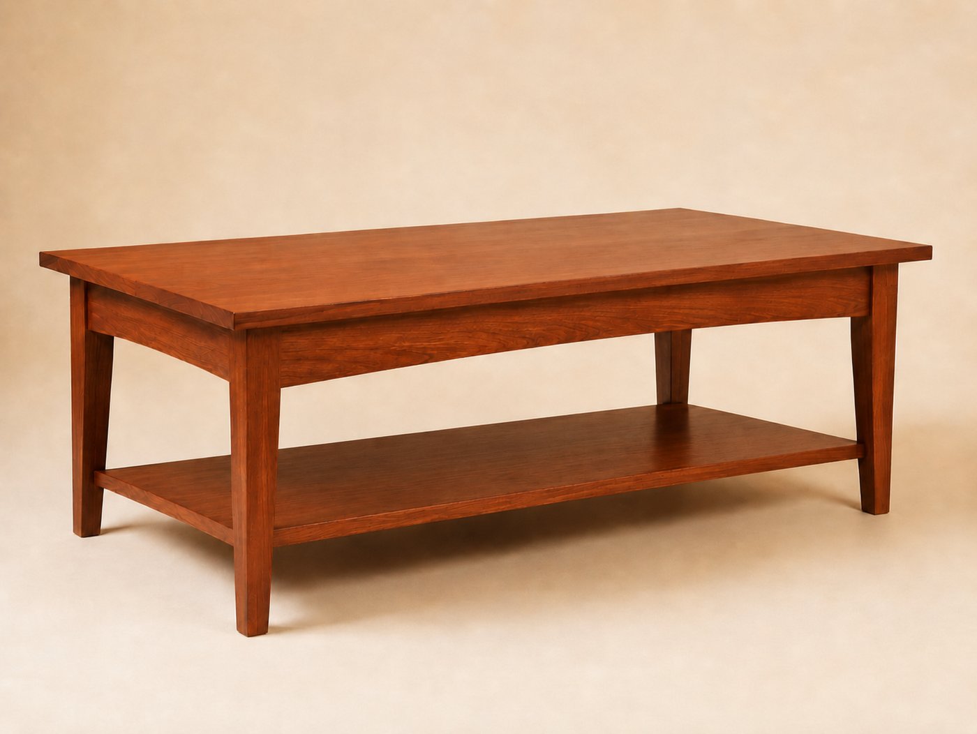 Cherry Coffee Table handmade by Novelty Woodworks