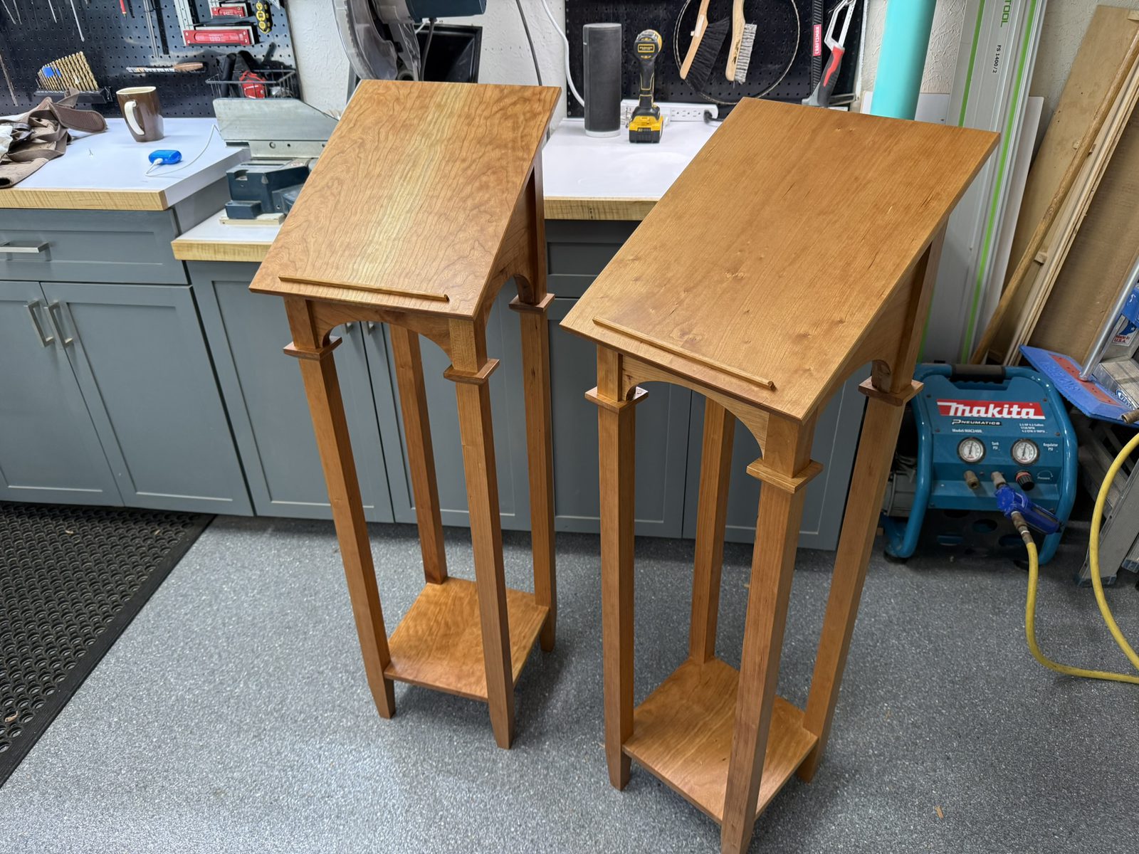 Icon Veneration Stand handmade by Novelty Woodworks